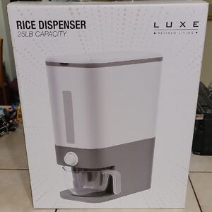 New Rice & Grain 25lb Capacity Dispenser